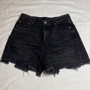 American Eagle High Waisted Jean Shorts